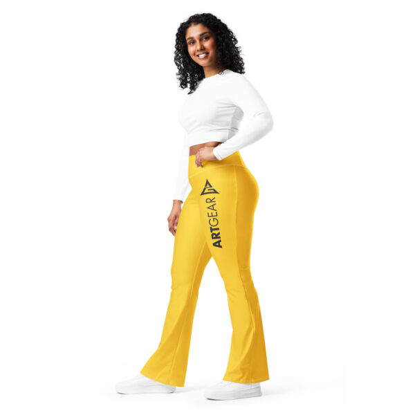 ArtGear Golden Flare leggings - Image 4