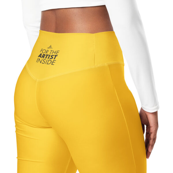 ArtGear Golden Flare leggings - Image 5