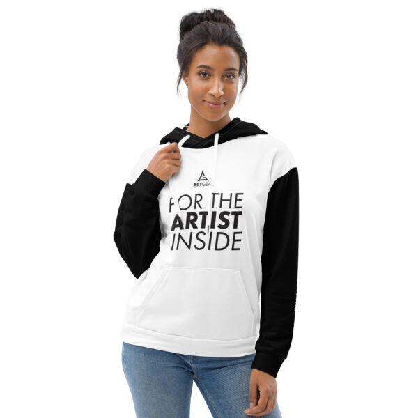 ArtGear Black Sleeve Hoodie 1.1 - Image 3