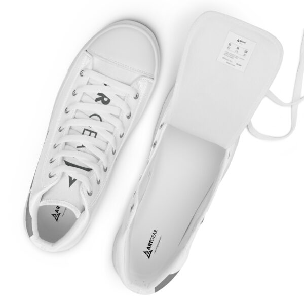 Men’s White high tops - Image 4