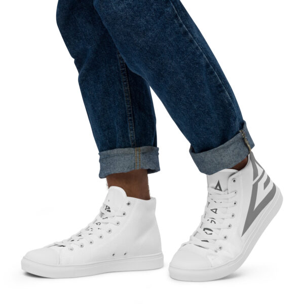 Men’s White high tops - Image 6