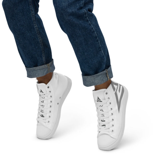 Men’s White high tops - Image 8