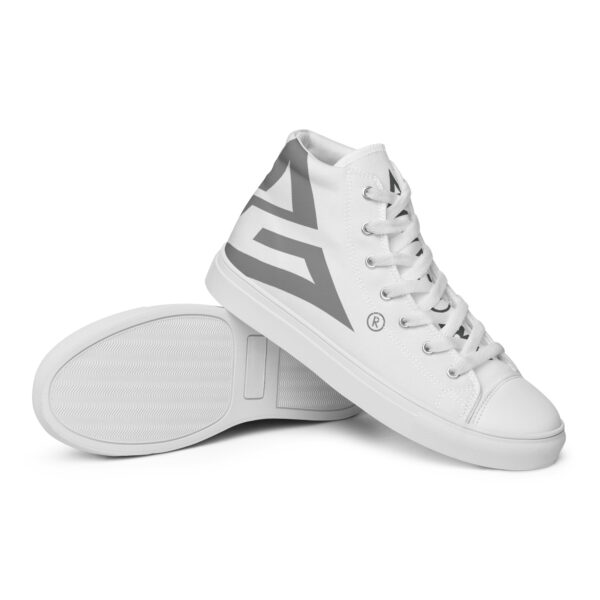 Men’s White high tops - Image 3