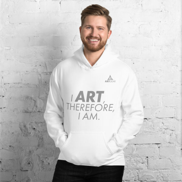 I Art, Therefor I Am Hoodie - Image 8