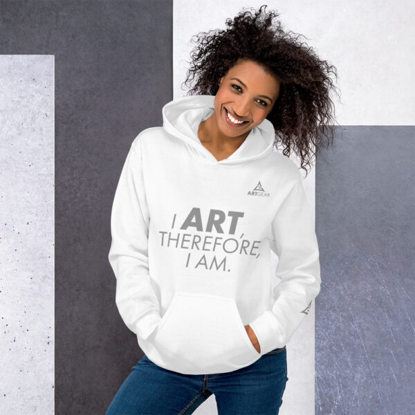 I Art, Therefor I Am Hoodie - Image 9