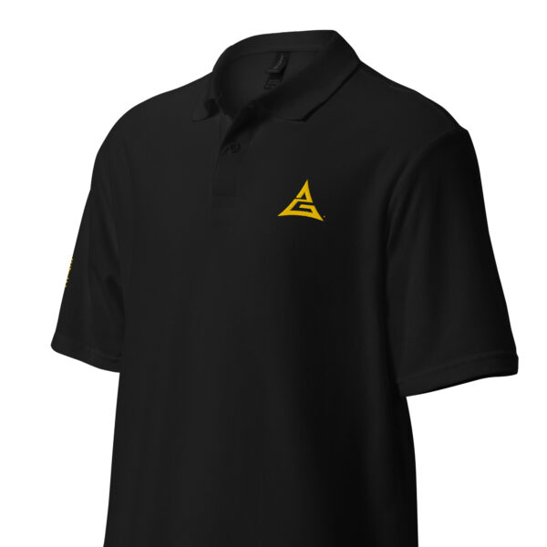 ArtGear Gold Logo polo shirt - Image 8