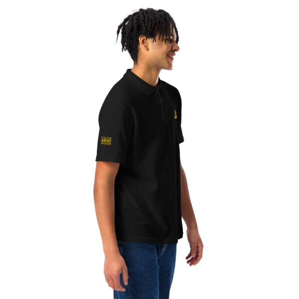 ArtGear Gold Logo polo shirt - Image 10