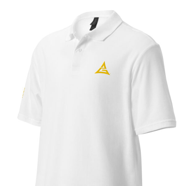 ArtGear Gold Logo polo shirt - Image 7