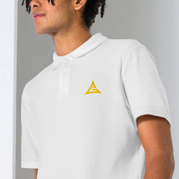 ArtGear Gold Logo polo shirt - Image 4